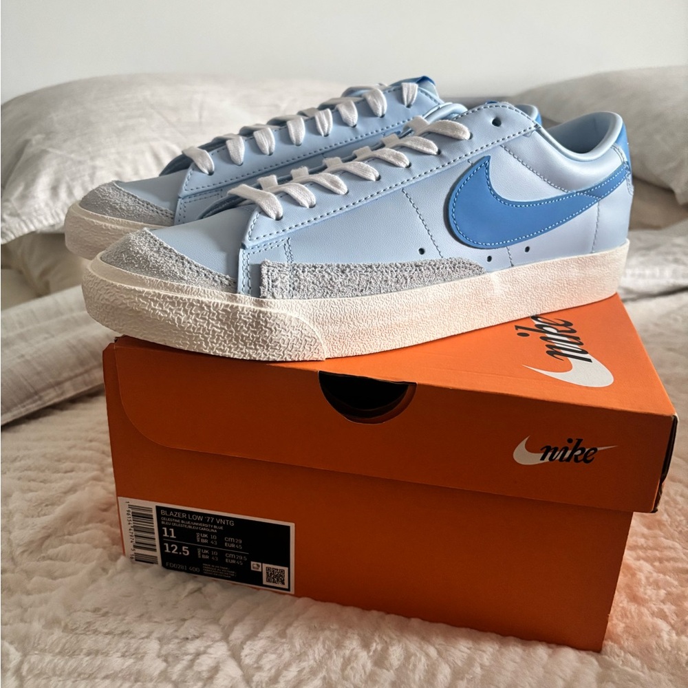 Vintage - Nike Blazer Low '77 in Sky Blue